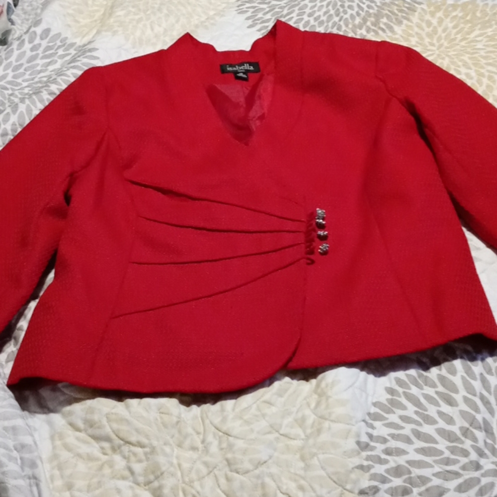 Office Jacket and Skirt brand Isabella Size 10P